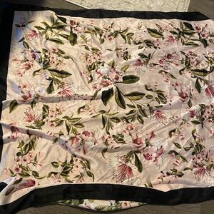 Floral Silk Scarf